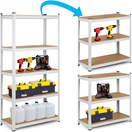 2-in-1: tall unit or two low setups