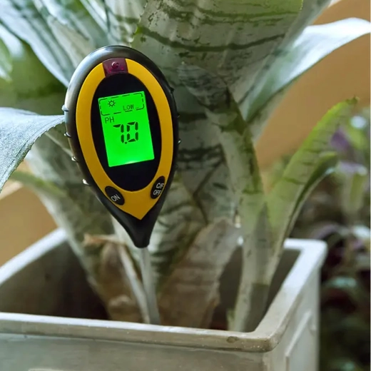 Mesure du pH du sol pour une nutrition adaptée des plantes