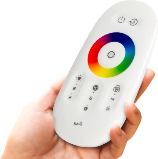Touch-Steuerung der Farben
