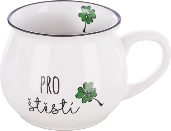 Ceramic mug "For Good Luck" 0.3 l
