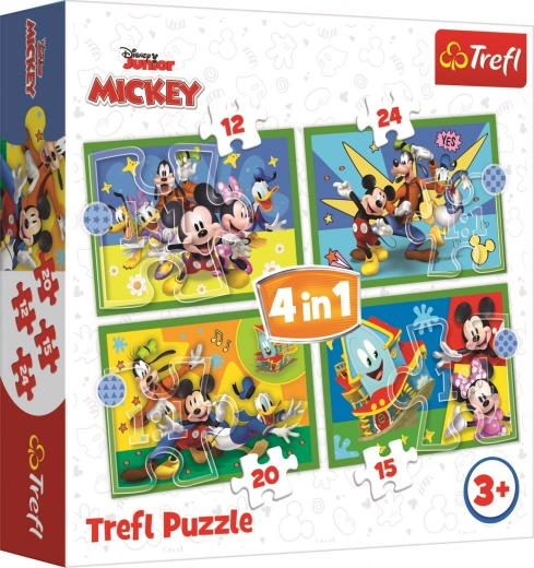 Puzzle 4-in-1 MICKEY AND FRIENDS