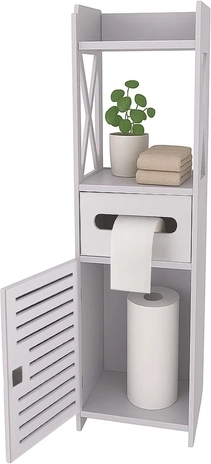 Toilettenpapier-Spenderfach mit Entnahmeöffnung