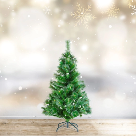 Snow-Covered Artificial Christmas Tree 120 cm