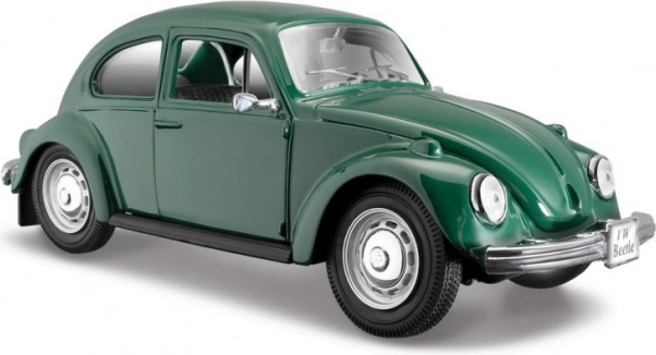 Volkswagen Beetle Car Model 1/24 Green