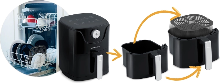 Nettoyage facile et design compact