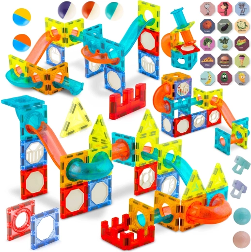 More than 100 pieces for creative building