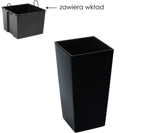 Removable insert for easy care