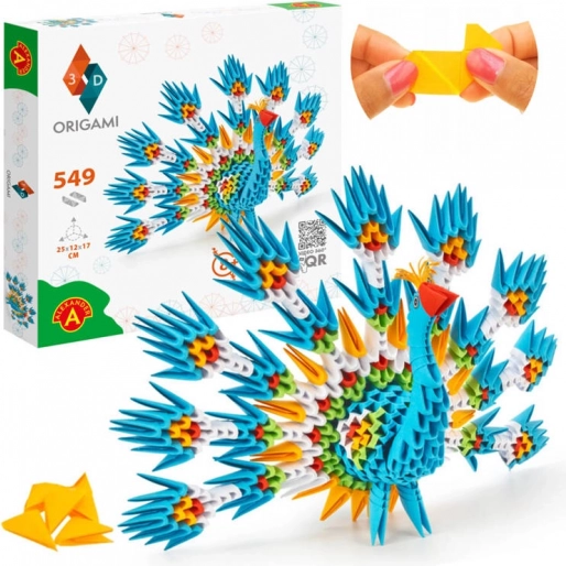 Creatieve Origami 3D Pauw van Alexander