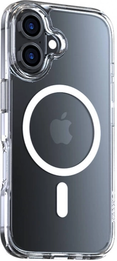 Coque Torras Diamond‑Mag pour iPhone 16 Plus transparente