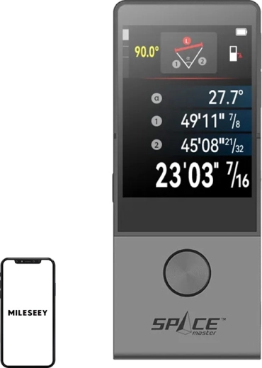 Laserafstandsmeter Mileseey D9 Pro met bereik van 100 m