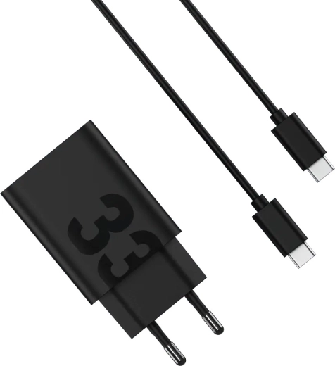 TurboPower-oplader 33 W zwart
