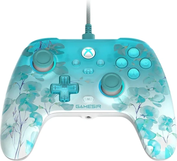 Manette de jeu filaire GameSir T7 Pro Floral pour Xbox et PC