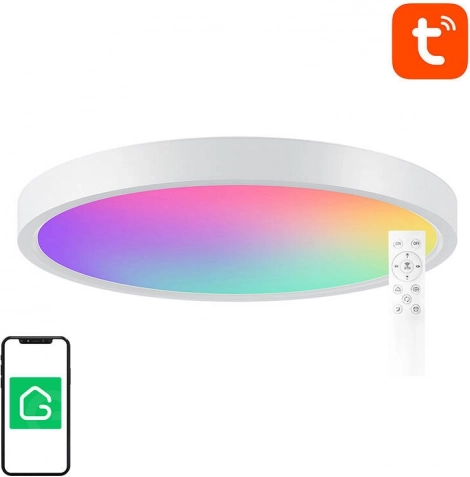 Smart Deckenleuchte 30cm WiFi/Bluetooth 16M RGBCW Gosund LB12 1920lm Tuya mit Fernbedienung