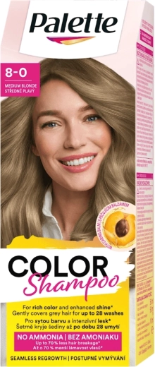 Palette Color Shampoo 8-00 middenblond 50 ml