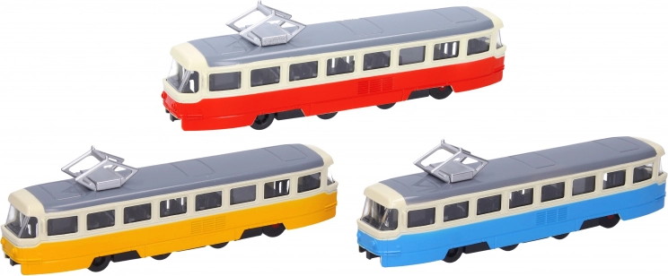 Metal Tram with Effects 16 cm