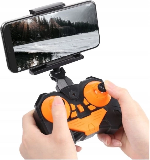 Afstandsbediening met telefoonhouder