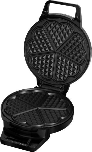 Vijf hartvormige wafels tegelijk