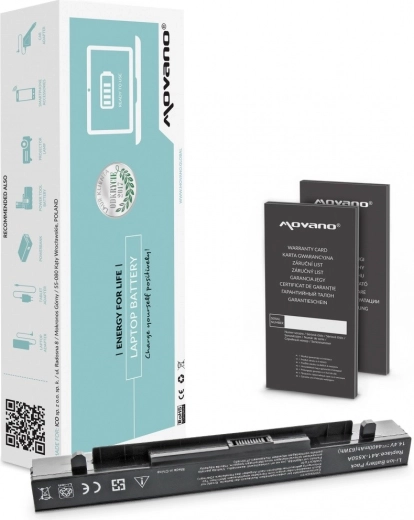 Movano vervangende laptopbatterij voor Asus X550/A450/K550 (A41-X550A) 4400 mAh 63 Wh