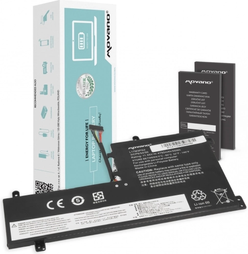 Notebookaccu voor Lenovo Legion Y530/Y730/Y7000 Movano 55 Wh (4750 mAh)