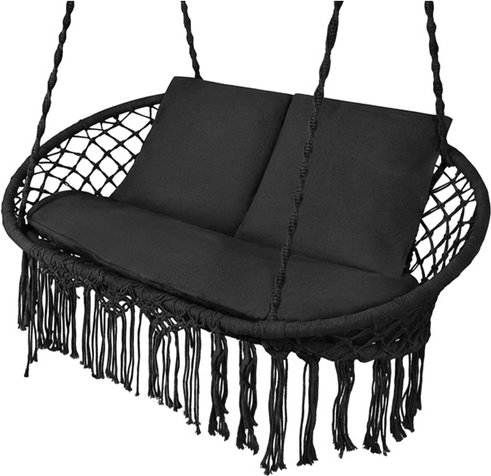 Double seat with extra comfort