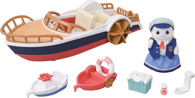 Sylvanian Families Seal Sailor Excursion Boat