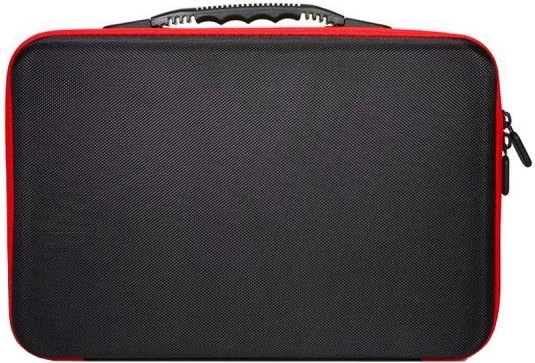Sturdy zippered case for safe storage