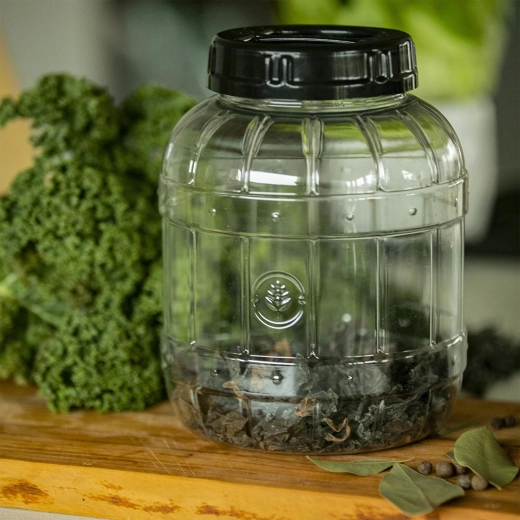 Screw-on lid for secure closure