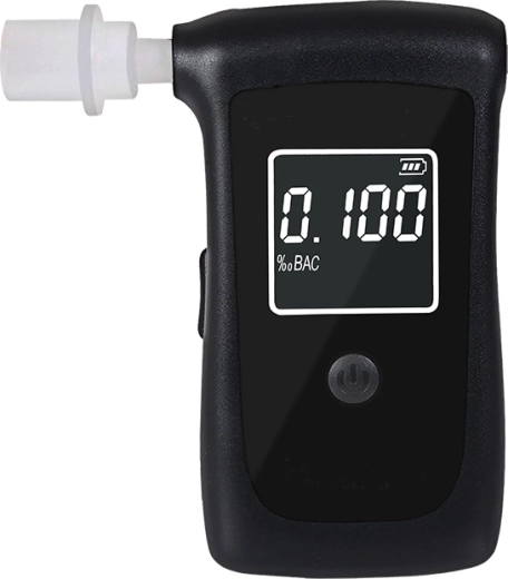 Solight professionele digitale alcoholtester Fuel Cell 0,000–4,000 ‰ BAC