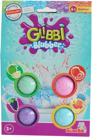 Glibbi Blubber bombes de bain effervescentes