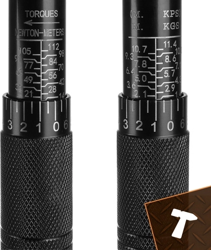 Präzise Drehmomenteinstellung 7–112 Nm