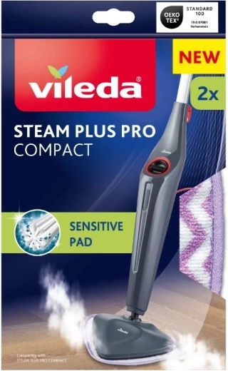 Vileda Steam Plus Pro Sensitive vervangende hoes voor stoommop - 1 stuk