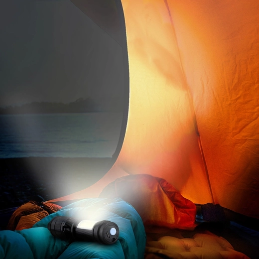 Zoom and 3 lighting modes for different situations