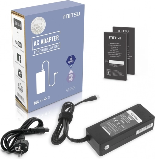Oplader en voedingsadapter Mitsu 90 W USB‑C Power Delivery