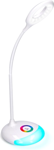 Solight oplaadbaar led-bureaulampje 5 W met RGB-achtergrondverlichting