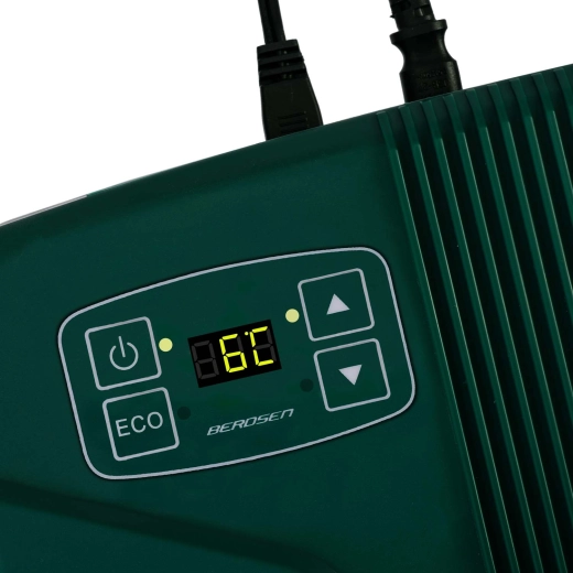 Dual power 12 V and 230 V + ECO mode