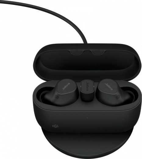 Jabra Evolve2 Buds mit kabelloser Ladestation