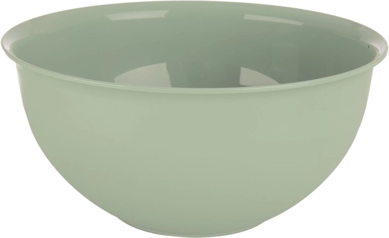Round plastic bowl SANDY 20 cm, green