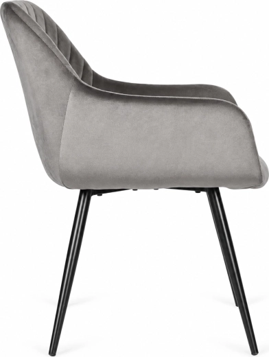 Comfortable seat with armrests