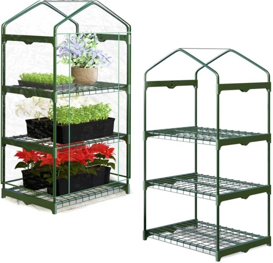 Three tiers for more plants in a small space