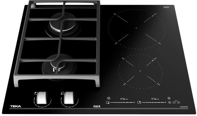 Two technologies in one cooktop