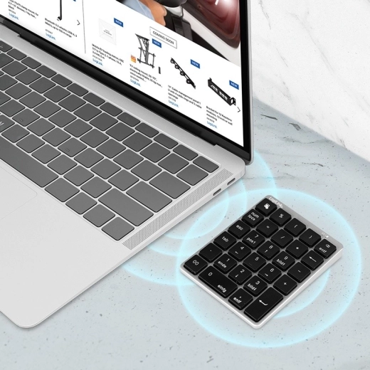 Quiet scissor keys for comfortable typing