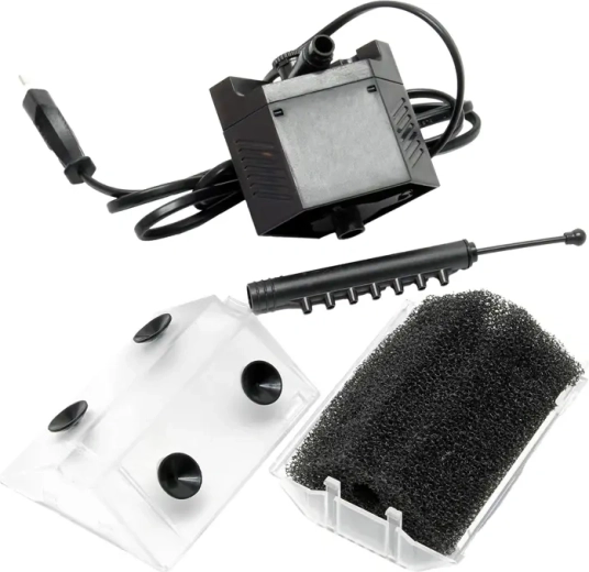 Filtration, circulation and aeration in one