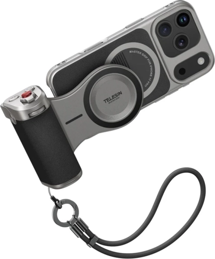 Telesin Master Grip holder for iPhone 17 Pro – basic kit