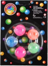 Klassieke Stuiterballen 5 stuks verpakking
