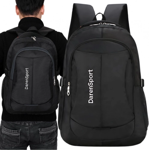 Stadtrucksack 10 l schwarz mit Laptopfach
