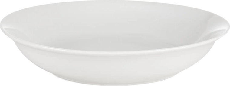 Deep shape for comfortable serving