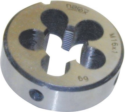 Filière M12 x 1,25 en acier à outils