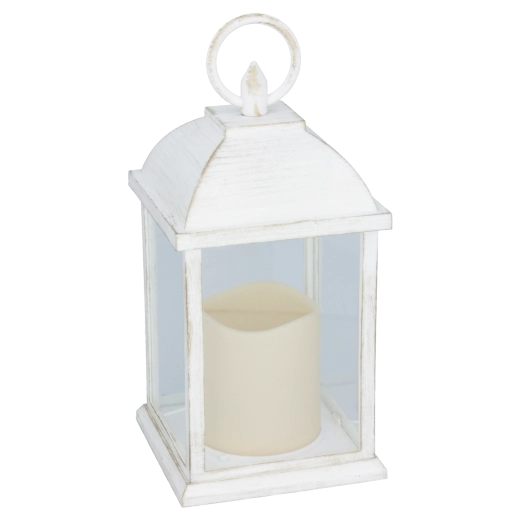 Lanterne élégante avec fenêtres en verre