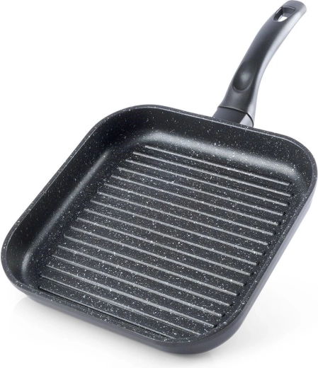 Grillpfanne aus Granit, quadratisch 26 × 26 cm GRANDE