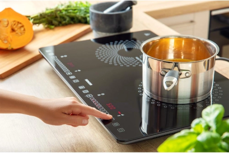Commande tactile avec curseur